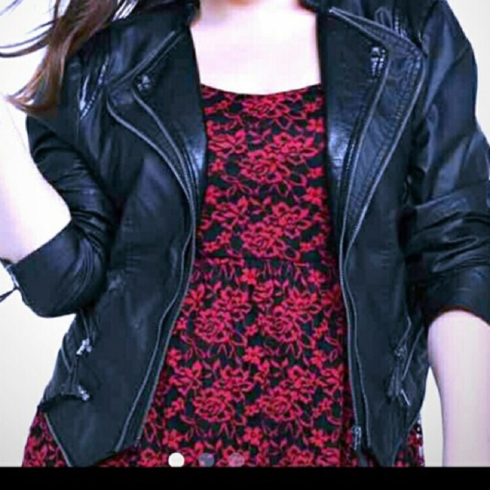**Today only $35!** Torrid Faux leather jacket